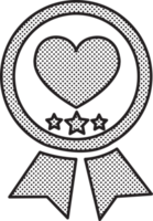 Heart icon sign symbol design png