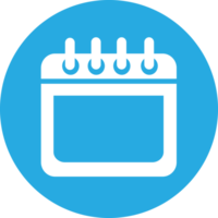 Calendar icon sign symbol design png