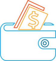 Dollar money icon sign symbol design png