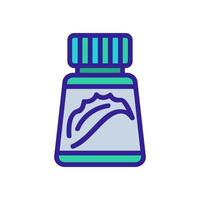 aloe vera tincture icon vector outline illustration