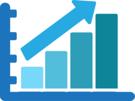 trend pictogram teken symbool ontwerp png