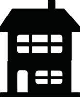 sinal de símbolo de ícone de casa e casa png