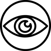 Augensymbol Zeichen Symboldesign png