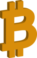 bitcoin icône signe symbole conception png
