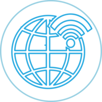 Globe icon world sign symbol design png