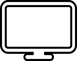 TV-ikonen tecken symbol design png