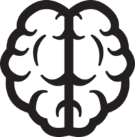 cerveau icône signe symbole conception