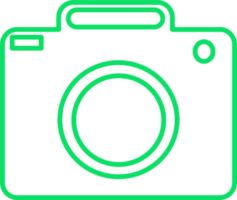 Digital camera icon sign design png