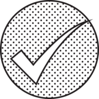 Check mark icon sign symbol design png