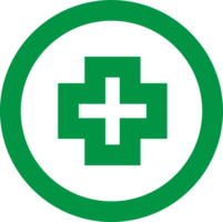 diseño de signo de símbolo de icono médico simple png