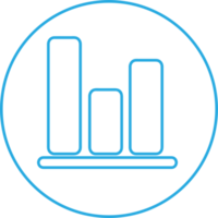 Graph chart icon sign design png