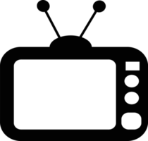 TV-ikonen illustration tecken symbol design png