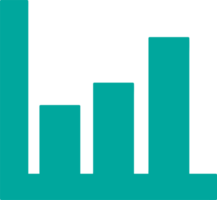 Graph chart icon sign design png