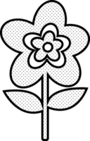 flor icono flora signo símbolo diseño png