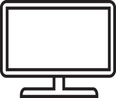 TV-ikonen tecken symbol design png