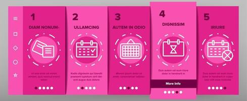 Reminder Elements Vector Onboarding