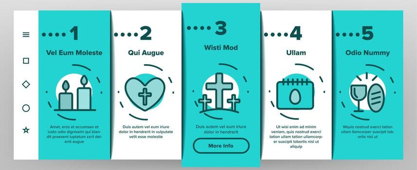 feliz pascua elementos vector incorporación