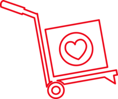 Heart icon sign symbol design png