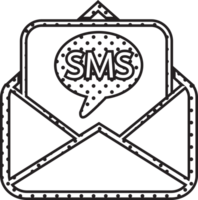 E-Mail- und Mail-Symbolzeichen-Symboldesign png