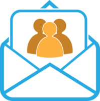 Email and mail icon sign symbol design png