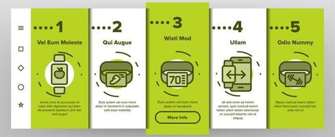 Watch Tracker Onboarding Vector
