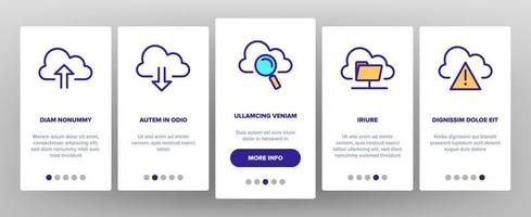 Cloud Service Onboarding Vector