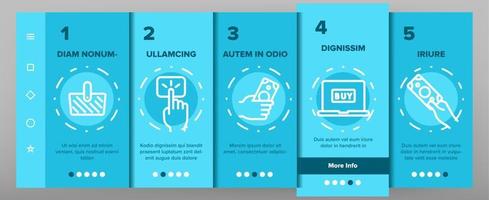 Buyer Elements Onboarding Vector