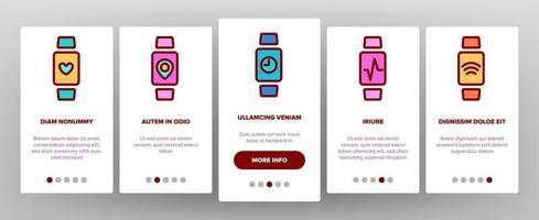 Watch Tracker Onboarding Vector