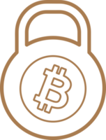 Bitcoin-Symbol-Zeichen-Symbol-Design png