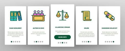 Judgement, Court Process Vector Onboarding