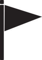 design de símbolo de sinal de ícone de bandeira png