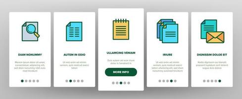 Digital, Computer Documents, File Vector Onboarding