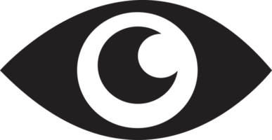 eye icon sign symbol design png
