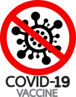 diseño de icono de vacuna coronavirus covid-19 png