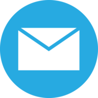 diseño de símbolo de signo de icono de correo electrónico y correo png