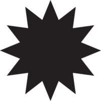 Star icon sign symbol design png