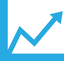 Graph chart icon sign symbol design png