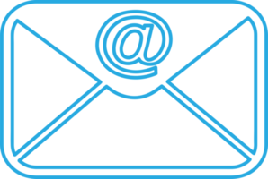 Email and mail icon sign symbol design png