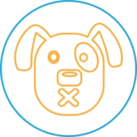 hond pictogram dier teken symbool ontwerp png