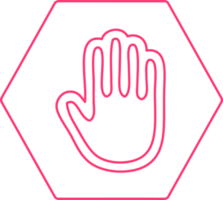 hand icon vector sign design png