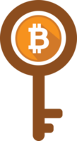 Bitcoin icon sign symbol design png