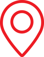 pin locatie pictogram teken symbool ontwerp png
