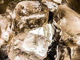 Abstract Ice background, Ice cubes feel fresh on hot days, Ice is indispensable in summer. It will help refresh and make you feel good. photo