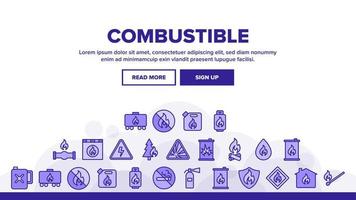 Combustible Products Landing Header Vector