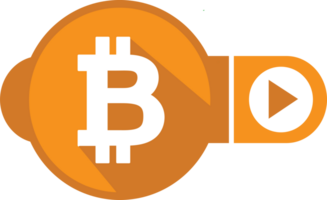 Bitcoin-Symbol-Zeichen-Symbol-Design png