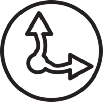 Pfeil Zeichen Symbol Zeichen Symbol Design png