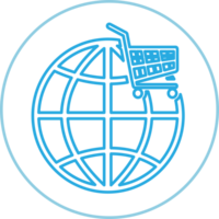 wereldbol icon wereld teken symbool ontwerp png