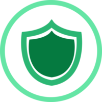 Sicherheitssymbol Anti-Virus-Schild-Design png