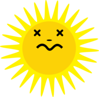 sun icon emotion cartoon sign symbol design png