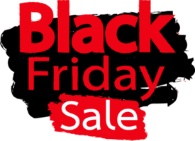 Black Friday sale sign symbol design png